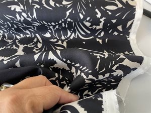 100% silke - unik silke med smukkeste levende mønster